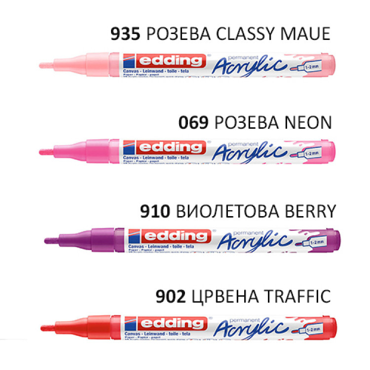 Маркер акрилен Edding 5300